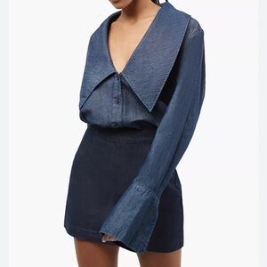 Oversize Collar Shirt